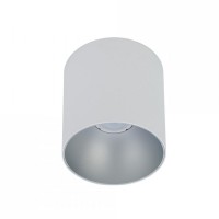 Потолочный cветильник Nowodvorski Point Tone White/Silver 8220 Потолочный cветильник Nowodvorski Point Tone White/Silver 8220
