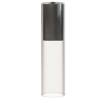 Плафон Nowodvorski Cameleon Cylinder M Transparent/Black 8541 Плафон Nowodvorski Cameleon Cylinder M Transparent/Black 8541