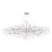 Люстра Crystal Lux REINA V2 SP16 L1500 SILVER PATINA
