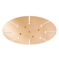 Потолочная база Crystal Lux D600-8 BRASS Потолочная база Crystal Lux D600-8 BRASS