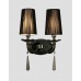 Бра Lumina Deco Fabione LDW 1200-2W BK