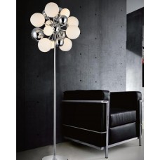 Торшер Lumina Deco Galaksida LDF 8565-10 WT+CHR Торшер Lumina Deco Galaksida LDF 8565-10 WT+CHR