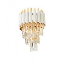 Бра Lumina Deco Funneli LDW 6003-2 WT+F.GD Бра Lumina Deco Funneli LDW 6003-2 WT+F.GD