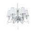 Хрустальная подвесная люстра Lumina Deco Finezzia LDP 9267-6 CHR