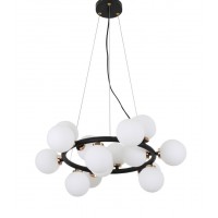 Подвесной светильник Lumina Deco Marsiada LDP 6033-15 BK+GD Подвесной светильник Lumina Deco Marsiada LDP 6033-15 BK+GD