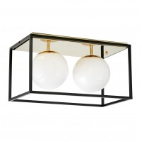 Потолочный светильник Lumina Deco Maldini LDC 8060-2 F.GD+BK Потолочный светильник Lumina Deco Maldini LDC 8060-2 F.GD+BK