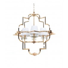 Подвесная люстра Lumina Deco Baltimore LDP 8020-4 GD+WT