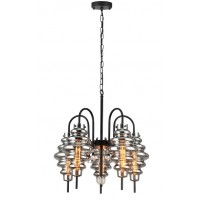 7628-5хE27-BkSm Люстра подвесная черная ELVAN 7628-5хE27-BkSm Люстра подвесная черная ELVAN