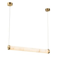 Подвесной светильник Belfast Ravenhill L-8199-L90 BR MB Латунь / Камень Подвесной светильник Belfast Ravenhill L-8199-L90 BR MB Латунь / Камень