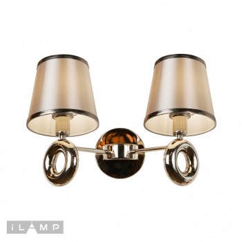 Настенный светильник iLamp Brooklyn W2401-2 Nickel