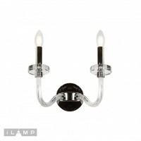 Настенный светильник iLamp Vibe W9474-2 Nickel Настенный светильник iLamp Vibe W9474-2 Nickel