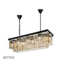Подвесная люстра iLamp Triumph 6118-1000 Черная Подвесная люстра iLamp Triumph 6118-1000 Черная