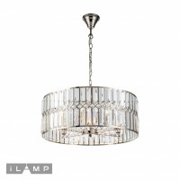 Подвесная люстра iLamp Form 6122-600 NICKEL Подвесная люстра iLamp Form 6122-600 NICKEL