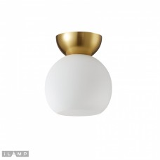 Светильник потолочный iLamp Mono C6079-1 GD+WH Светильник потолочный iLamp Mono C6079-1 GD+WH