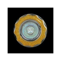 16-MR16-5.3-Yl-Ch Светильник точечный желтый-хром 16-MR16-5.3-Yl-Ch Светильник точечный желтый-хром