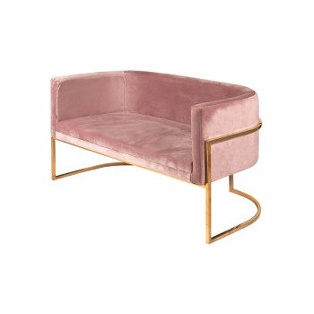 Диван ArtHomeDecor Woodstock ID-332 GL Pink