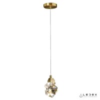 Подвесной светильник iLedex OXYGEN 9701P/1 BRASS&CLEAR Подвесной светильник iLedex OXYGEN 9701P/1 BRASS&CLEAR