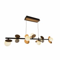 Светильник подвесной iLEDEX Savage C4644-7 MBK+SGD Светильник подвесной iLEDEX Savage C4644-7 MBK+SGD