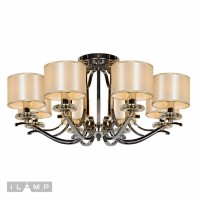 Потолочная люстра iLamp London 88389/8 Хром Потолочная люстра iLamp London 88389/8 Хром