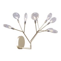 Бра Crystal Lux EVITA AP9 GOLD/TRANSPARENT Бра Crystal Lux EVITA AP9 GOLD/TRANSPARENT