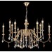 Люстра Crystal Lux MERCEDES SP6+6 GOLD/COLOR