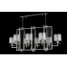 Люстра Crystal Lux NICOLAS SP8 L1000 NICKEL/WHITE