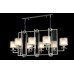 Люстра Crystal Lux NICOLAS SP8 L1000 NICKEL/WHITE