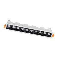Встраиваемый светильник Nowodvorski Mini Led White/Black 10046 Встраиваемый светильник Nowodvorski Mini Led White/Black 10046