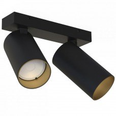 Накладной светильник спот Nowodvorski Mono Black/Gold 7766 Накладной светильник спот Nowodvorski Mono Black/Gold 7766