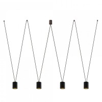 Подвесной светильник Nowodvorski More Tone Black/Gold 7814