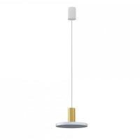 Подвесной светильник Nowodvorski Hermanos White/Solid Brass 8038 Подвесной светильник Nowodvorski Hermanos White/Solid Brass 8038