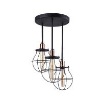 Потолочная люстра Nowodvorski Manufacture Black/Copper 9740 Потолочная люстра Nowodvorski Manufacture Black/Copper 9740