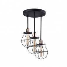 Потолочная люстра Nowodvorski Manufacture Black/Copper 9740