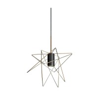 Плафон Nowodvorski Cameleon Gstar Black/Brass 8576