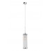 Светильник подвесной Crystal Lux TADEO SP1 D100 CHROME/TRANSPARENTE