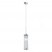 Светильник подвесной Crystal Lux TADEO SP1 D100 CHROME/TRANSPARENTE