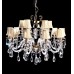 Хрустальная подвесная люстра Lumina Deco Bianca LDP 66251-15