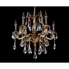 Хрустальная подвесная люстра Lumina Deco Lussinare LDP 9236-6