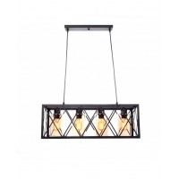 Подвесной светильник Lumina Deco Nortis LDP 11535-4 BK Подвесной светильник Lumina Deco Nortis LDP 11535-4 BK