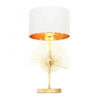 Настольная лампа Lumina Deco Fonti LDT 5534 GD+WT
