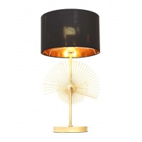 Настольная лампа Lumina Deco Fonti LDT 5534 GD+BK Настольная лампа Lumina Deco Fonti LDT 5534 GD+BK