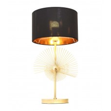 Настольная лампа Lumina Deco Fonti LDT 5534 GD+BK
