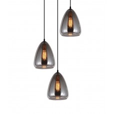 Подвесной светильник Lumina Deco Braga LDP 6841-3 GY