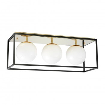 Потолочный светильник Lumina Deco Maldini LDC 8060-3 F.GD+BK