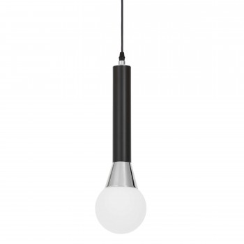 Подвесной светильник Lumina Deco Folino LDP 7012-1B BK+CHR