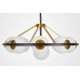 Подвесной светильник Lumina Deco Donzano LDP 8034-9 BK+WT