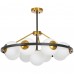 Подвесной светильник Lumina Deco Donzano LDP 8034-9 BK+WT
