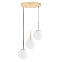 Подвесная люстра Lumina Deco Fredica LDP 6030-3-RD GD