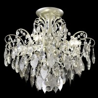Светильник потолочный Crystal Lux ESMIRALDA PL4 SILVER Светильник потолочный Crystal Lux ESMIRALDA PL4 SILVER