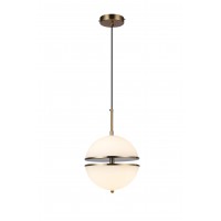 7659-36W-3000K-GlMl Подвес светодиодный золотой, плафон молочный